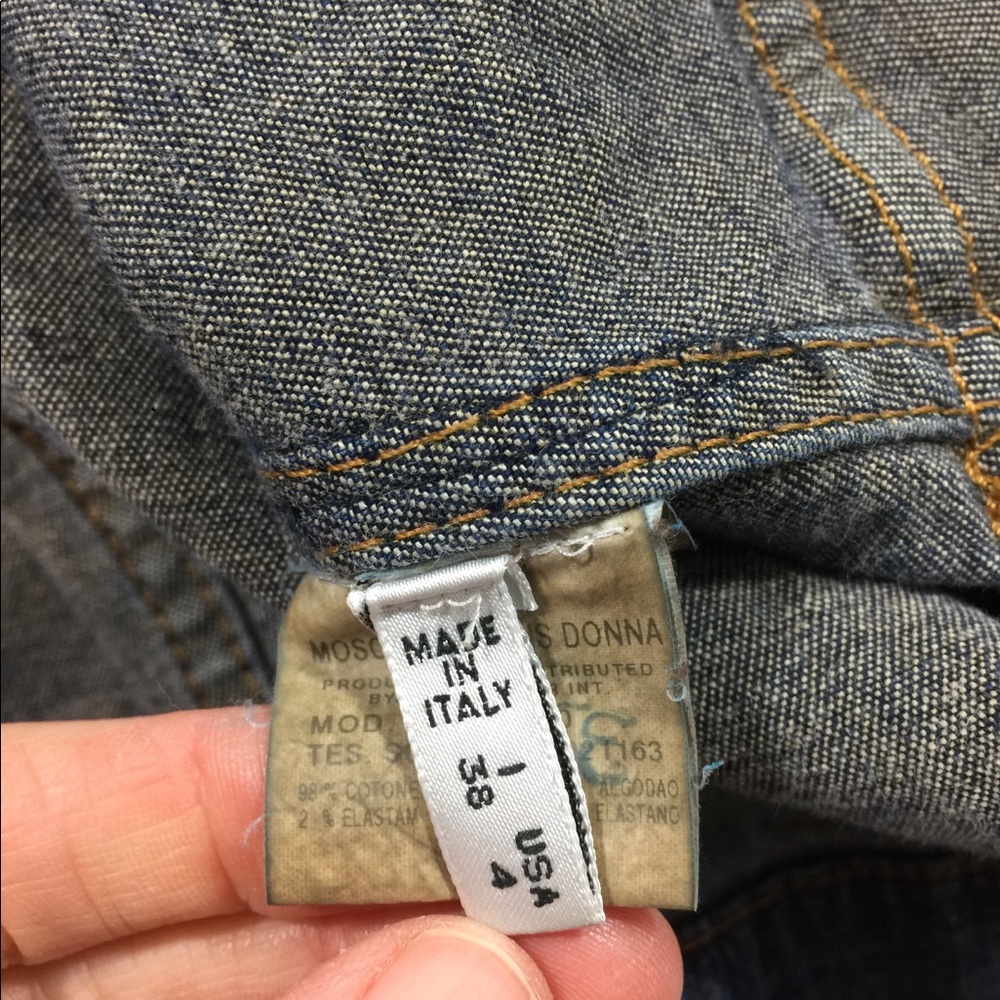 Moschino Women’s Jean Jacket - Picture 7 of 8